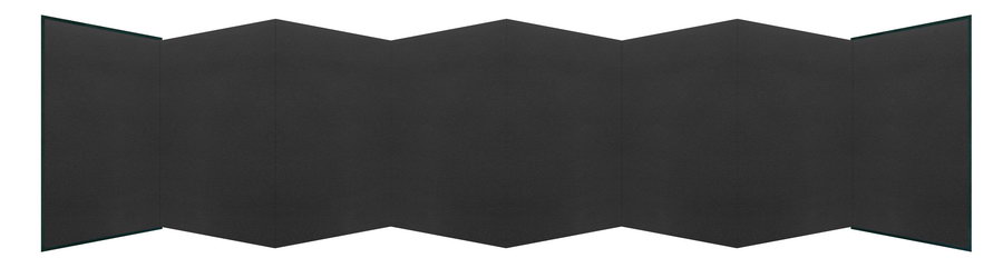 Kurz-Leporello mit Satinschleife Serie "Moiré Delux"