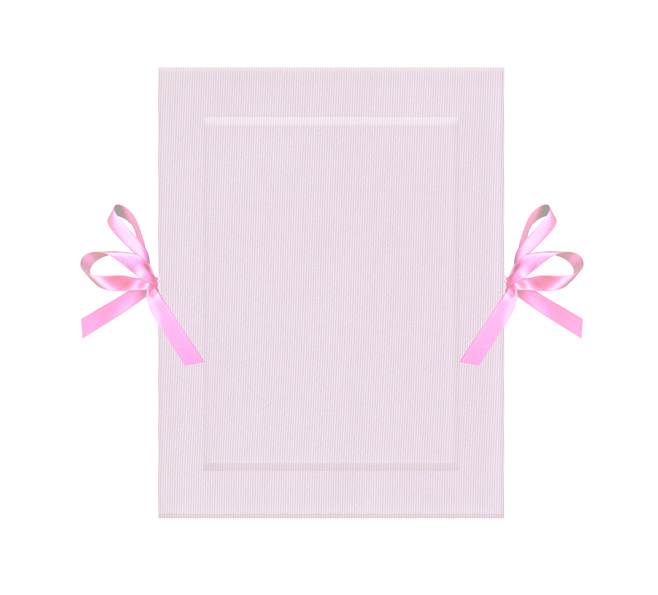 Kurz-Leporello mit Satinschleife Serie "Moiré Delux"