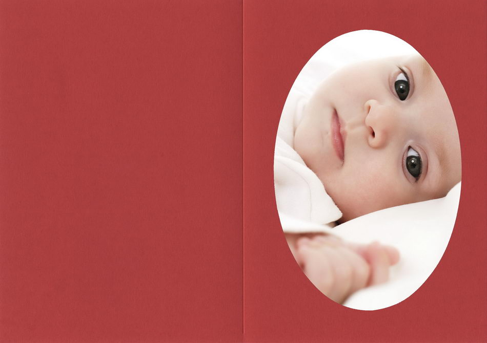 10 Stück Passepartoutkarte 2-fach