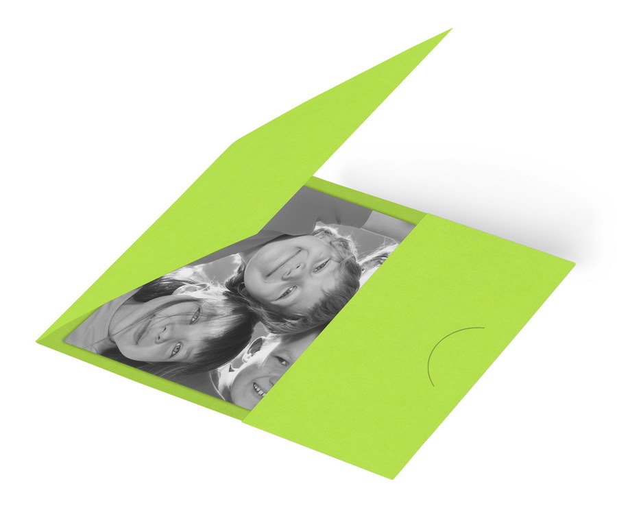 Momentum Passmappe GENT 7x9 Lime