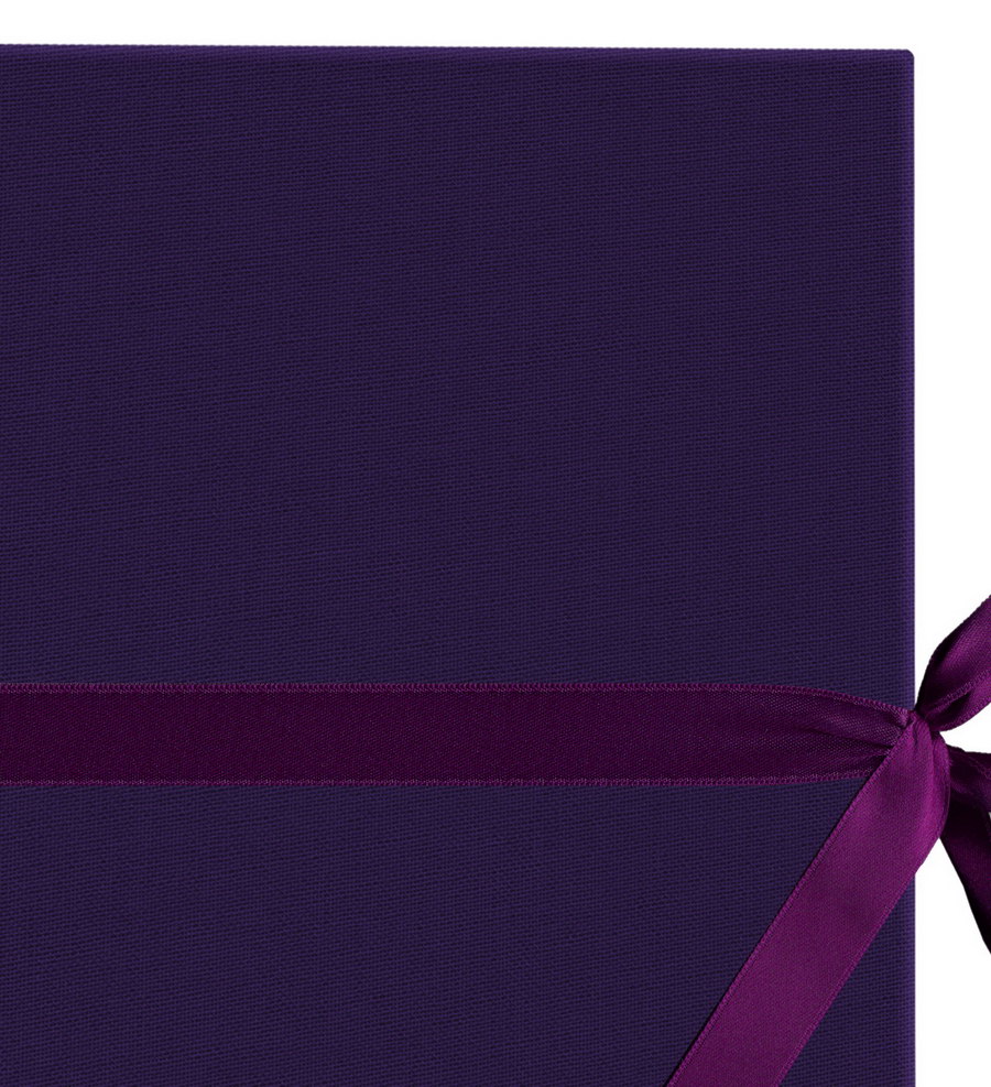 Kurz-Leporello mit Satinschleife Serie "Brillianta"