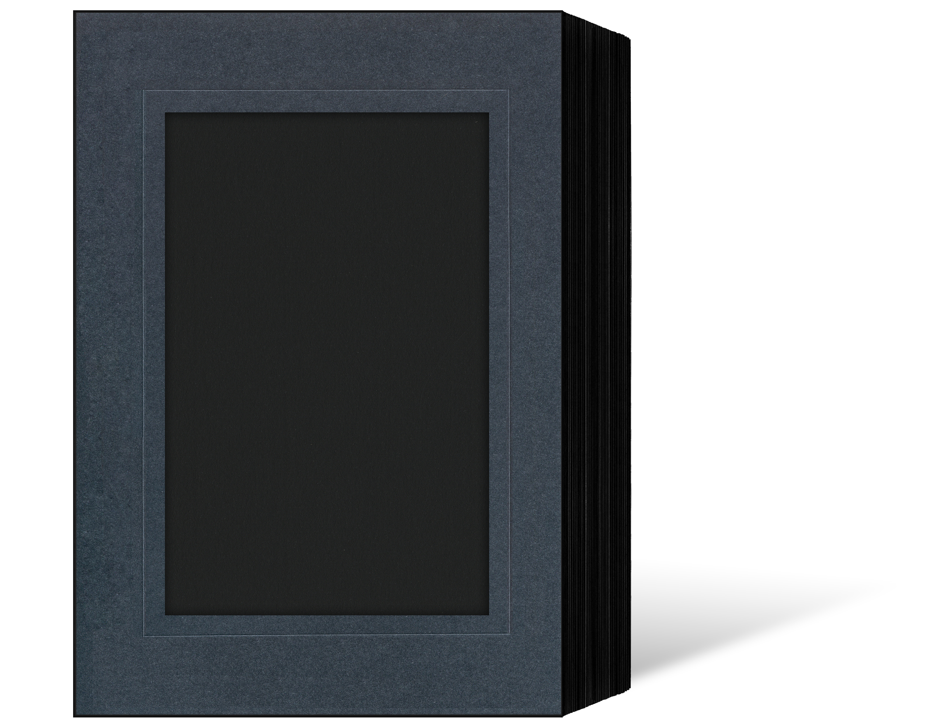 Endlosleporello für 10x15 cm - schwarz - anthrazit satinierte Maske - Blindprägung -100 Teile Endlosleporello für 10x15 cm - schwarz - anthrazit satinierte Maske - Blindprägung -100 Teile