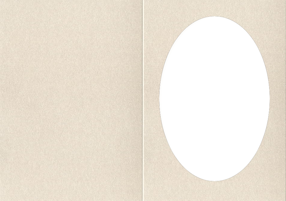 10 Stück Passepartoutkarte 2-fach