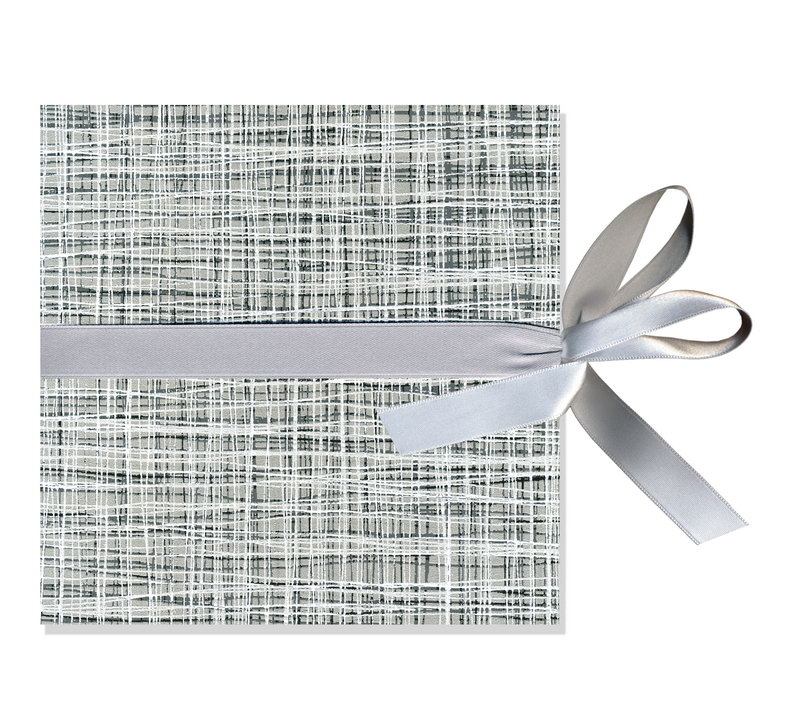 Kurz-Leporello mit Satinschleife Serie "70's" - Auslaufmodell