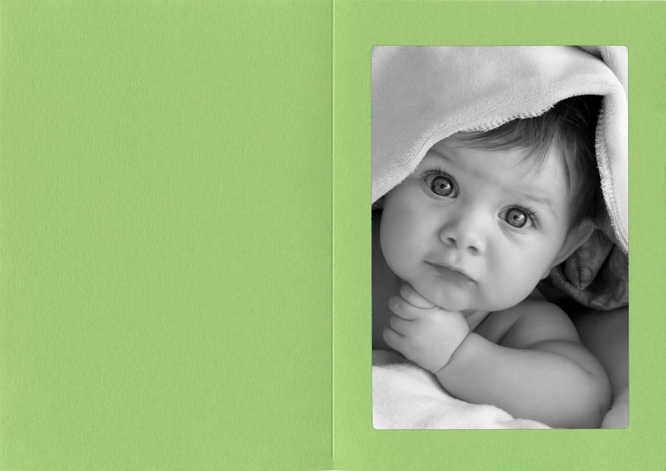 10 Stück Passepartoutkarte 2-fach