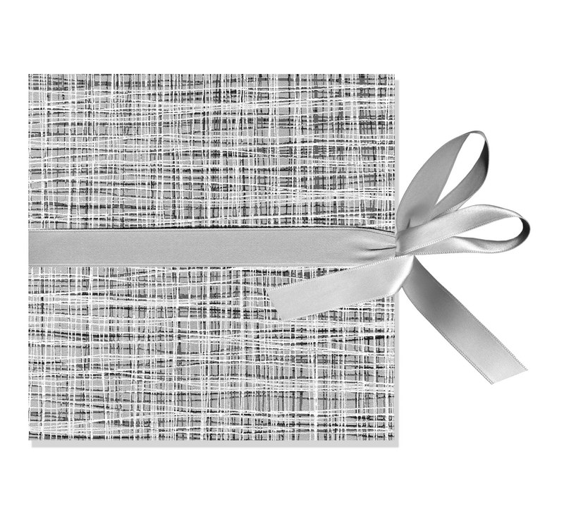 Leporello-Einbanddeckel, 2 tlg.+ Schleife "70's" - Auslaufmodell