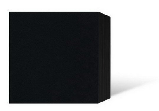 Leporello-Unterlage für 33X33 cm / für 20x30 cm - schwarz - 8 Teile