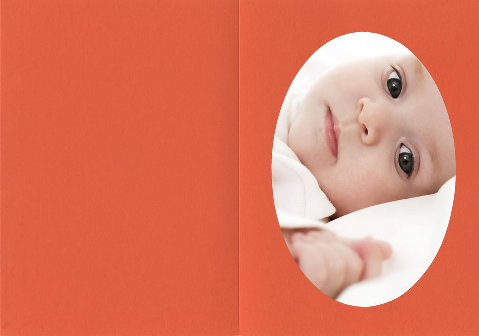 10 Stück Passepartoutkarte 2-fach