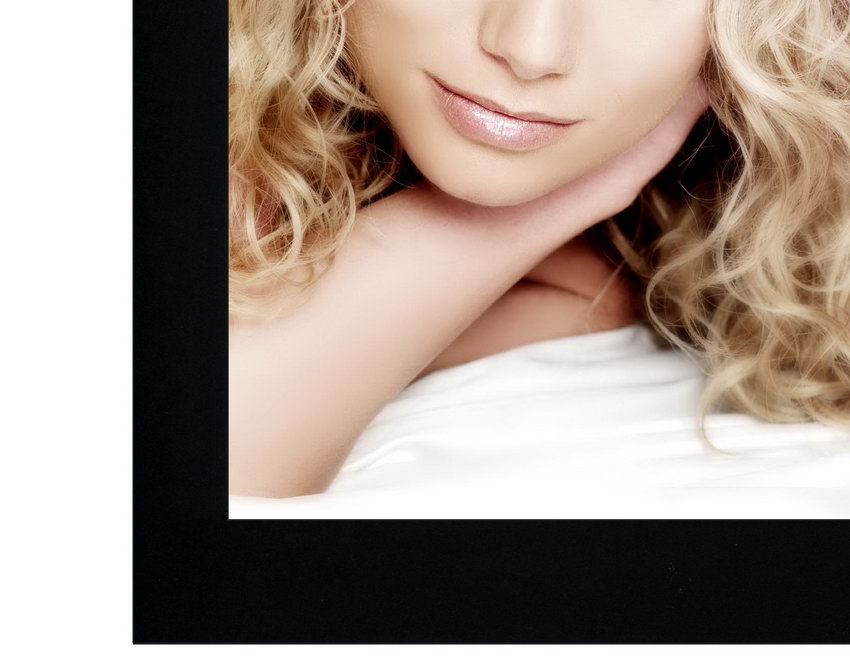 Endlosleporello  für 18x24 cm - schwarz - schwarze matte Maske - ohne Rand - 100 Teile