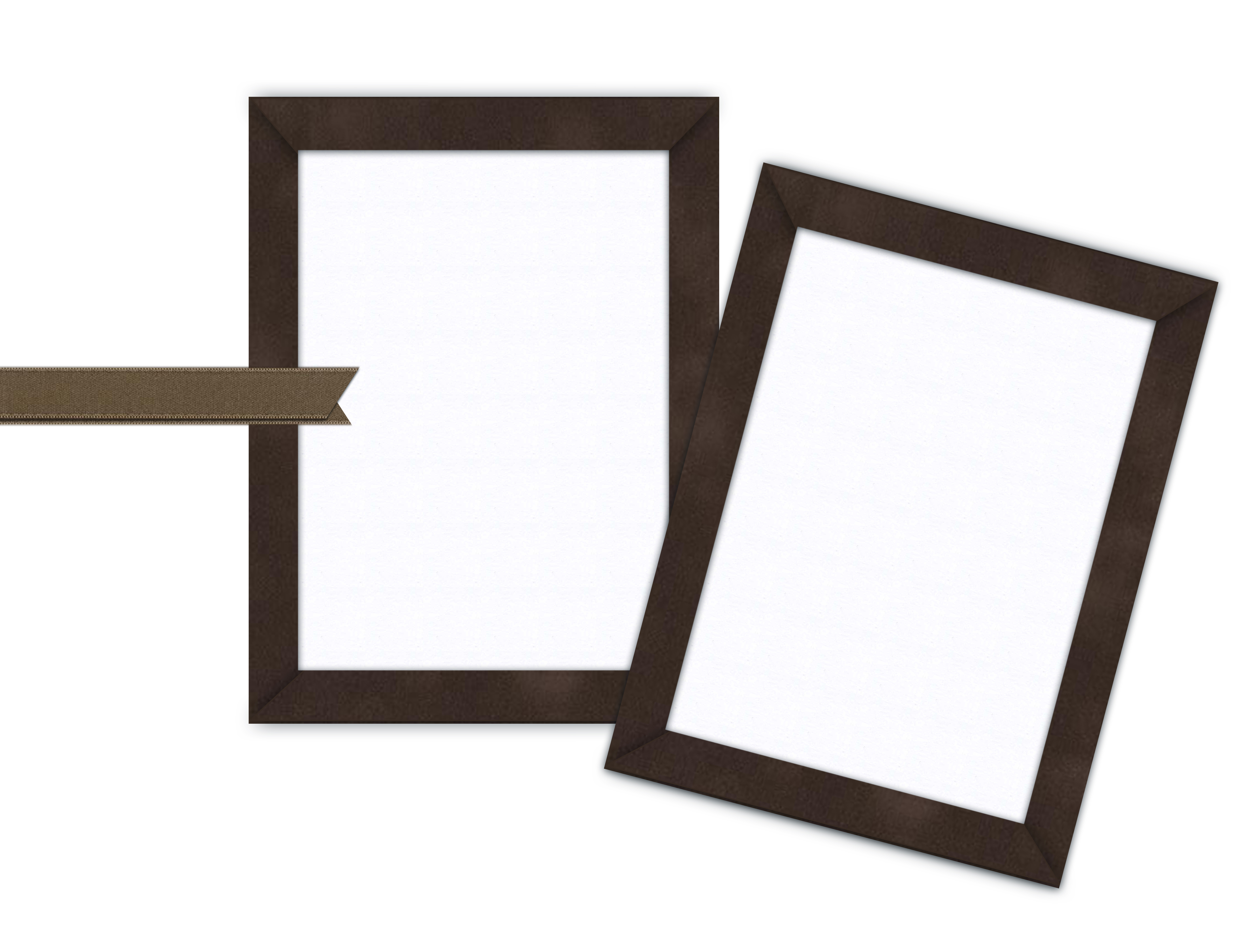 Leporello-Einbanddeckel, 2tlg. + Satinschleife "Daniel Original"