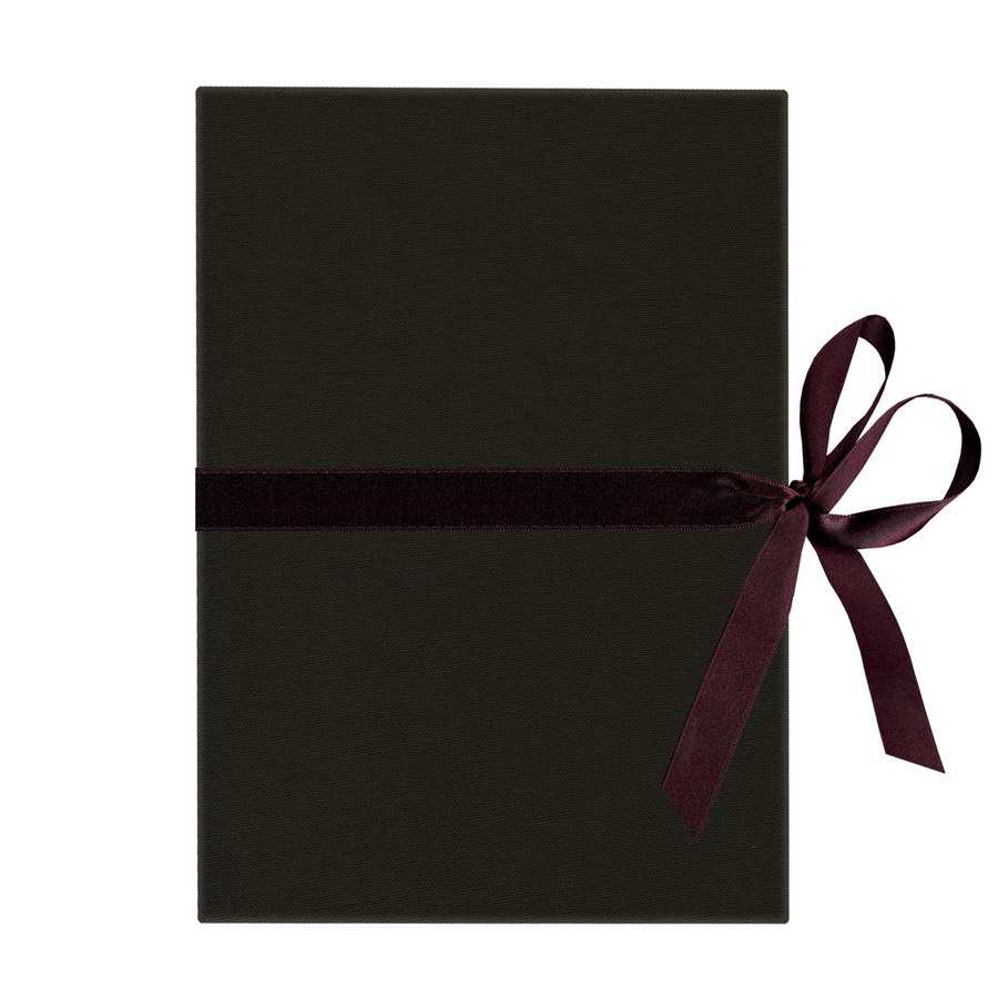 Kurz-Leporello mit Satinschleife Serie "Brillianta"