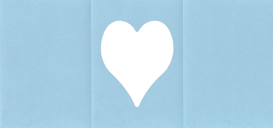 10 Stück Passepartoutkarte 3-fach