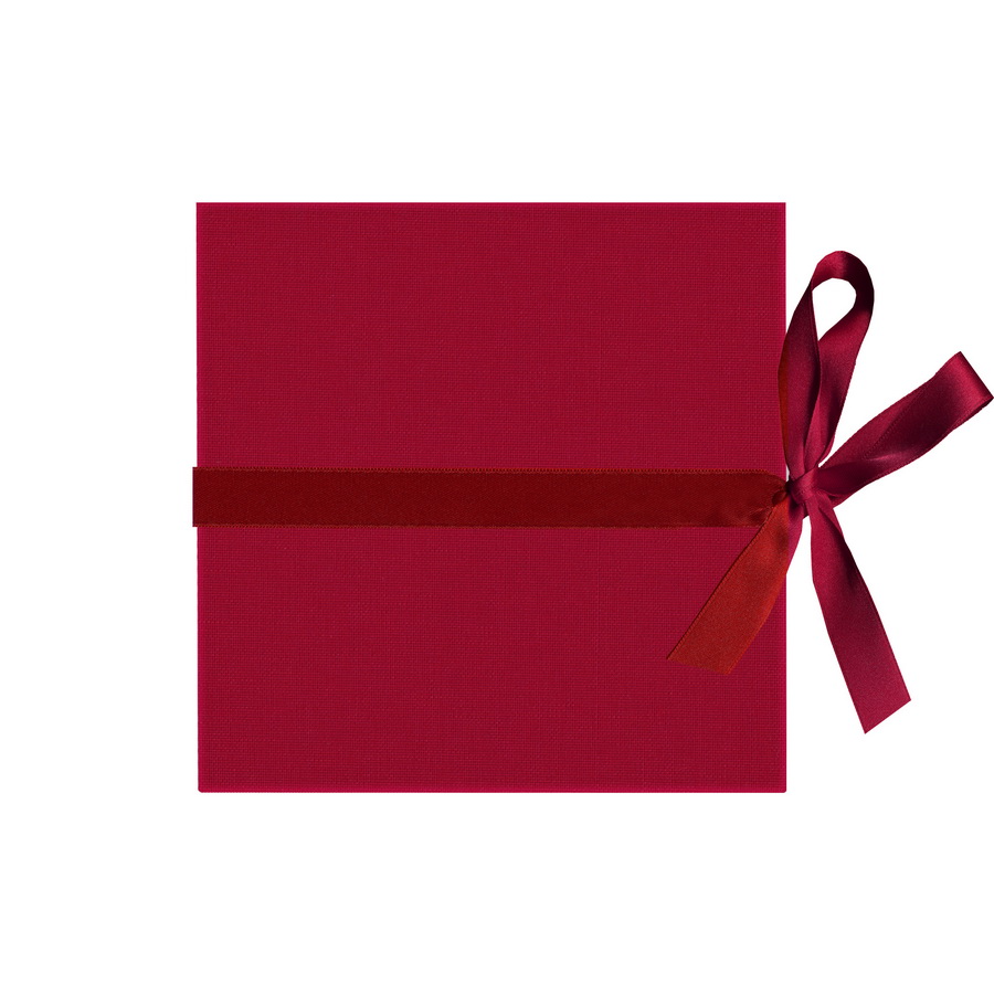 Kurz-Leporello mit Satinschleife Serie "Brillianta"