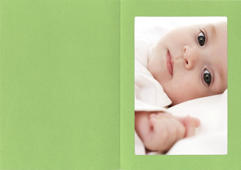 10 Stück Passepartoutkarte 2-fach