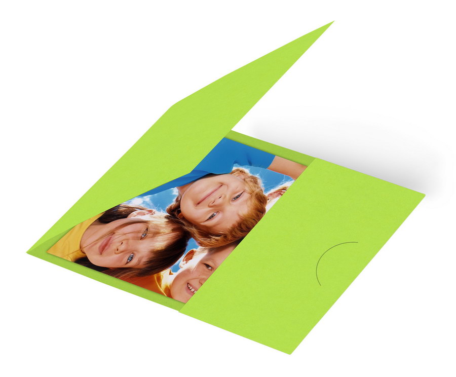 Momentum Passmappe GENT 7x9 Lime