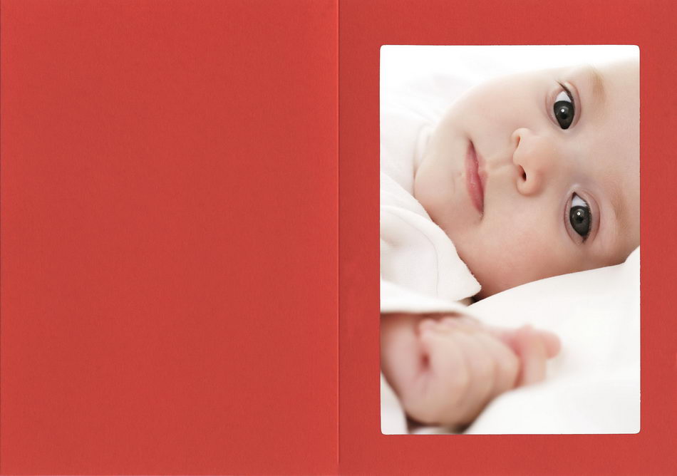 10 Stück Passepartoutkarte 2-fach