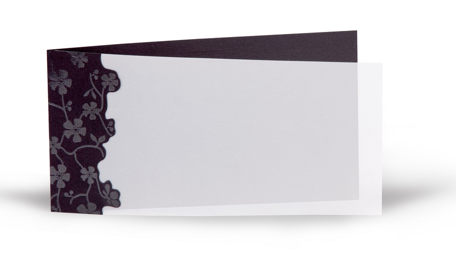 Momentum Designkarte Felipa 10x20q schwarz