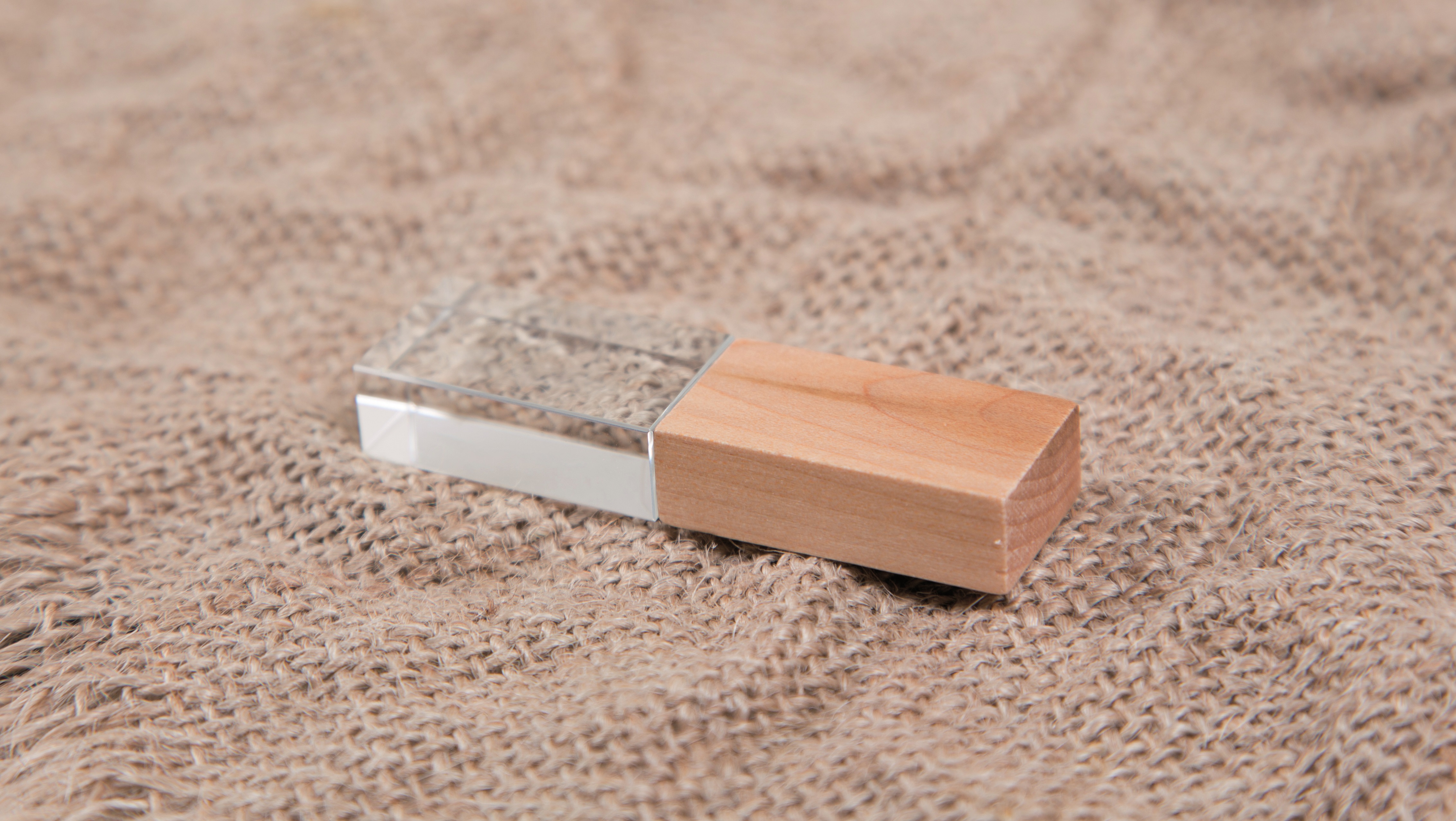 Kristall-Holz USB-Stick