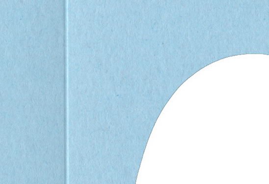 10 Stück Passepartoutkarte 3-fach