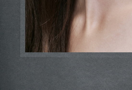 Endlosleporello für 13x18 cm - schwarz - schwarz/silber Maske - silber Rand - 50 Teile