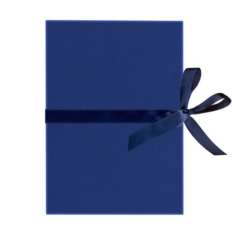 Kurz-Leporello mit Satinschleife Serie "Brillianta"