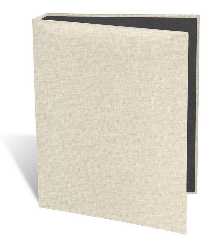 Leporello Buch-Einband mit Rücken Serie "Brillianta"