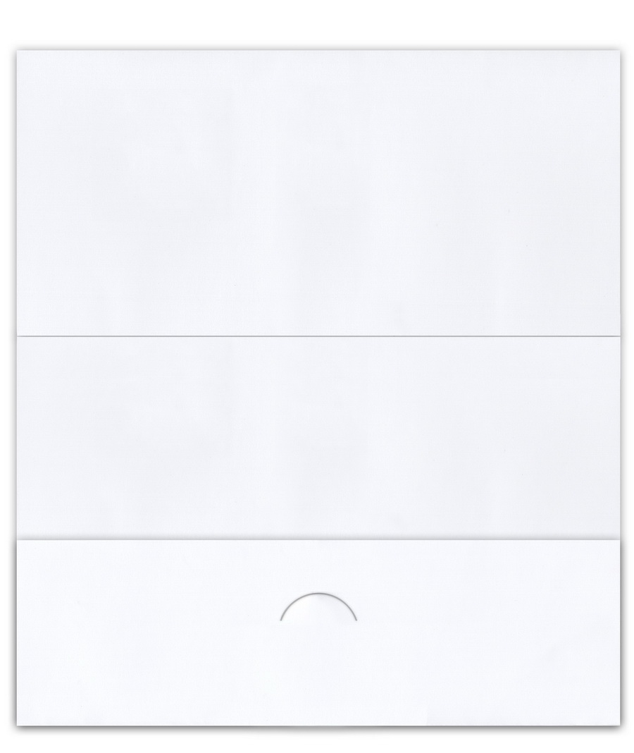 50 Stück Schutzumschläge für Bilder 20x30 cm weiß matt