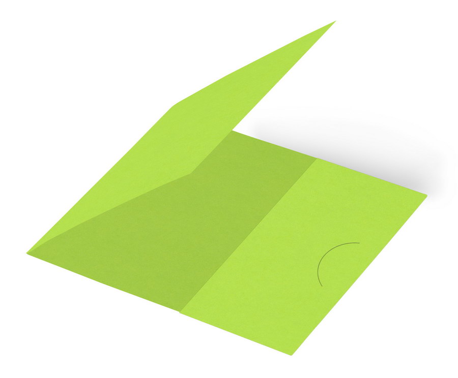 Momentum Passmappe GENT 7x9 Lime