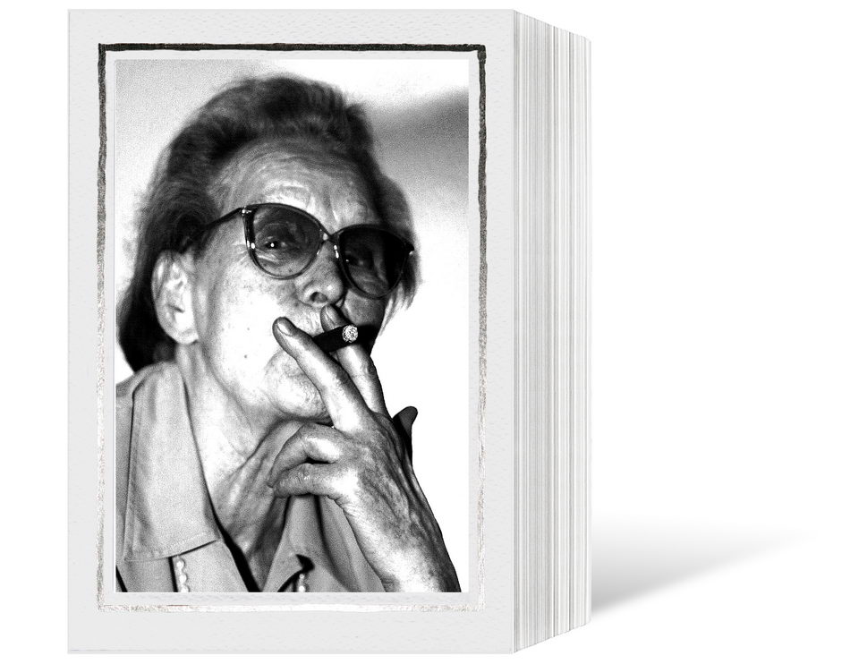 Endlosleporello für 13x18 cm - weiß - weiße filzgeprägte Maske - geprägter Silberrand - 50 Teile