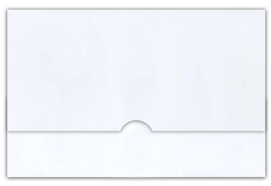 50 Stück Schutzumschläge für Bilder 20x30 cm weiß matt