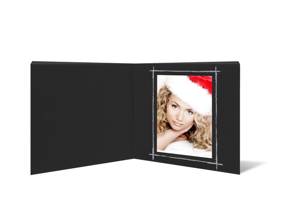 Fotobuch "Deko" 21x21 cm schwarz mattes Papier Fotobuch "Deko" 21x21 cm schwarz mattes Papier